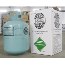 Refrigerant r134a 13.6kg r134a refrigerant gas cylinder /ISO/tonner EU in hydrocarbon